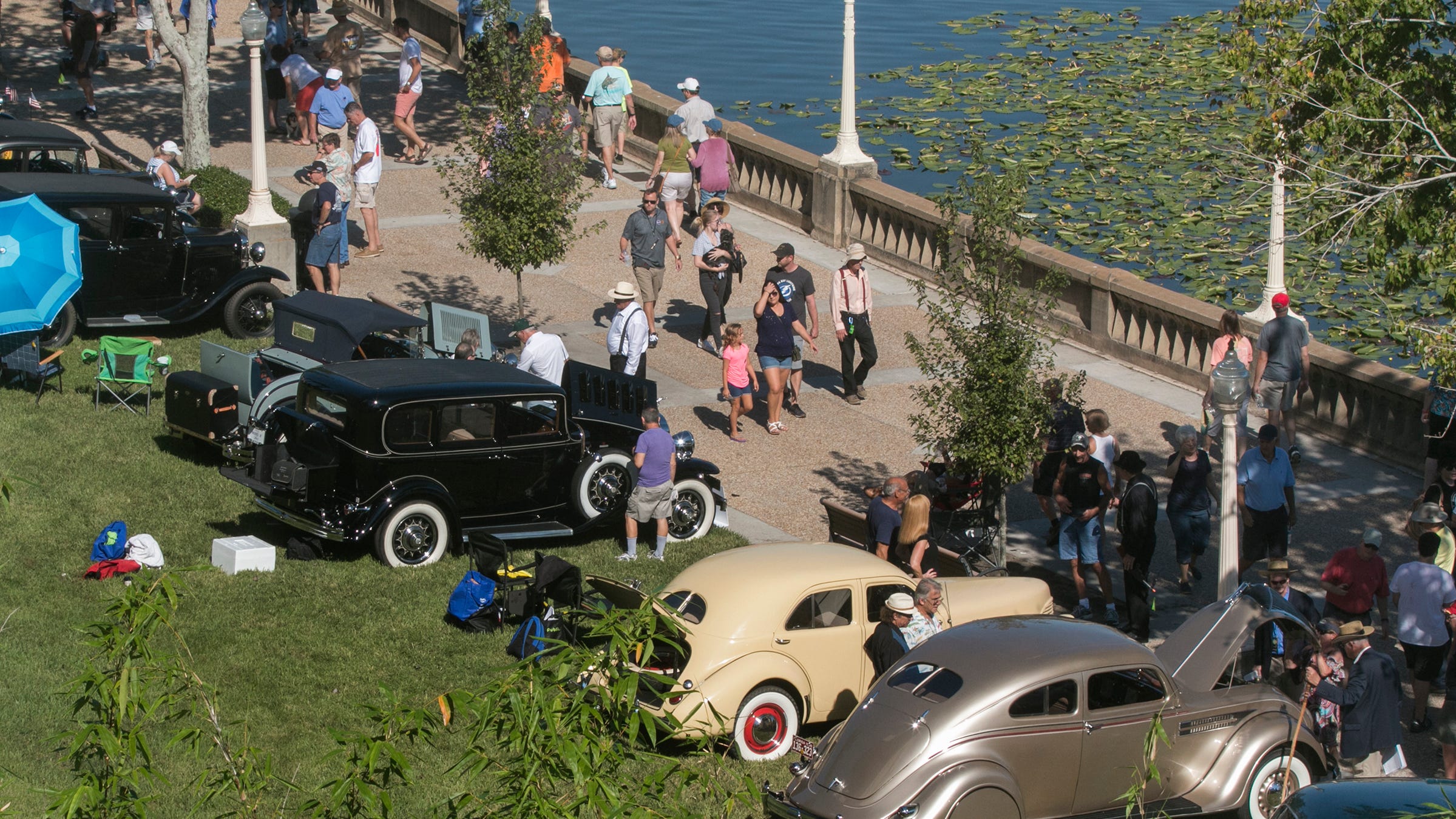Is this the end of the Lake Mirror Classic Auto Festival