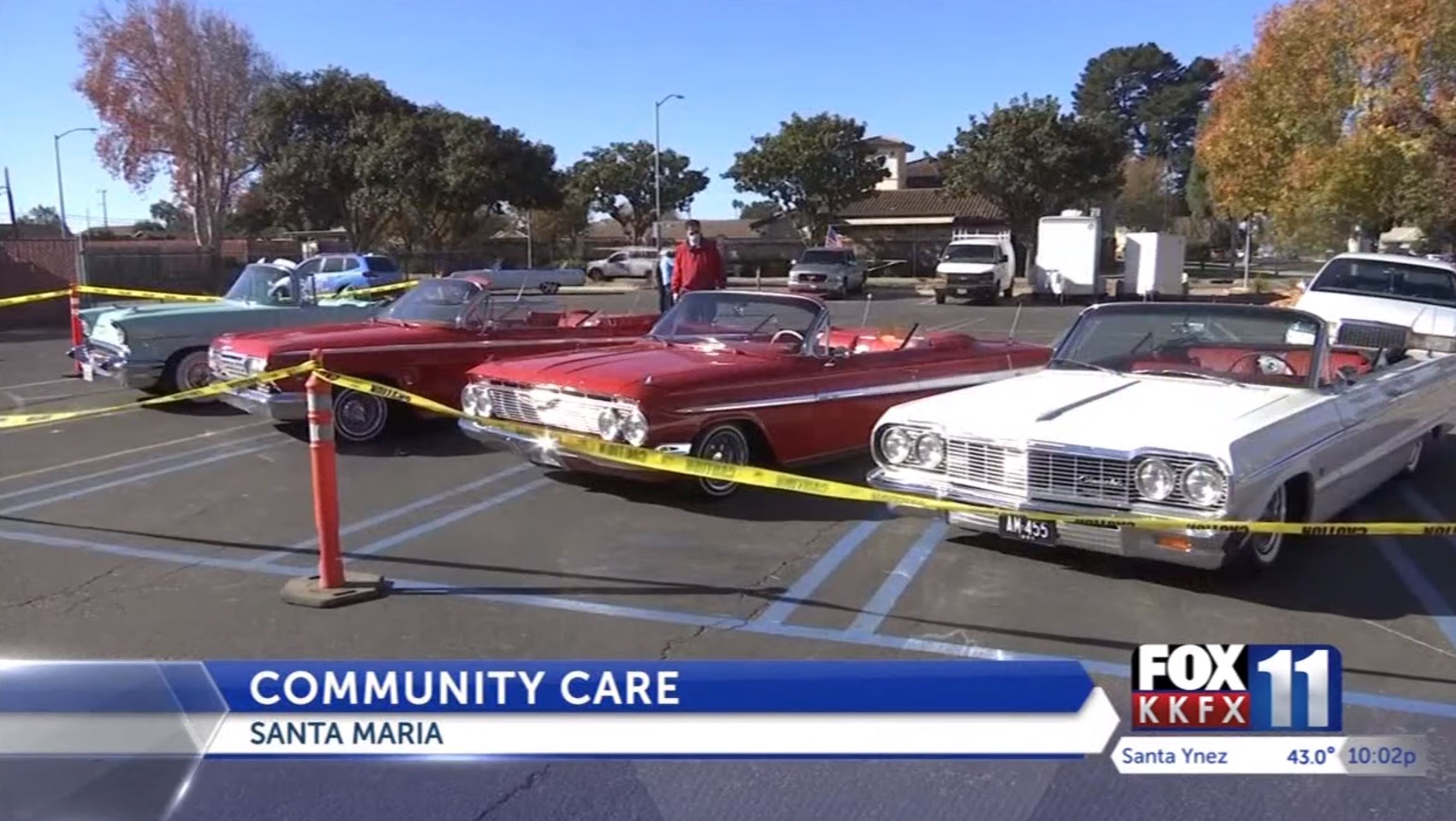 Santa Maria man holds classic car show, toy giveaway to help those in need